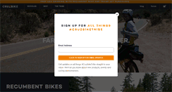 Desktop Screenshot of cruzbike.com